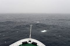 16B First View Of Ice From Quark Expeditions Cruise Ship Nearing The End Of The Drake Passage Sailing To Antarctica